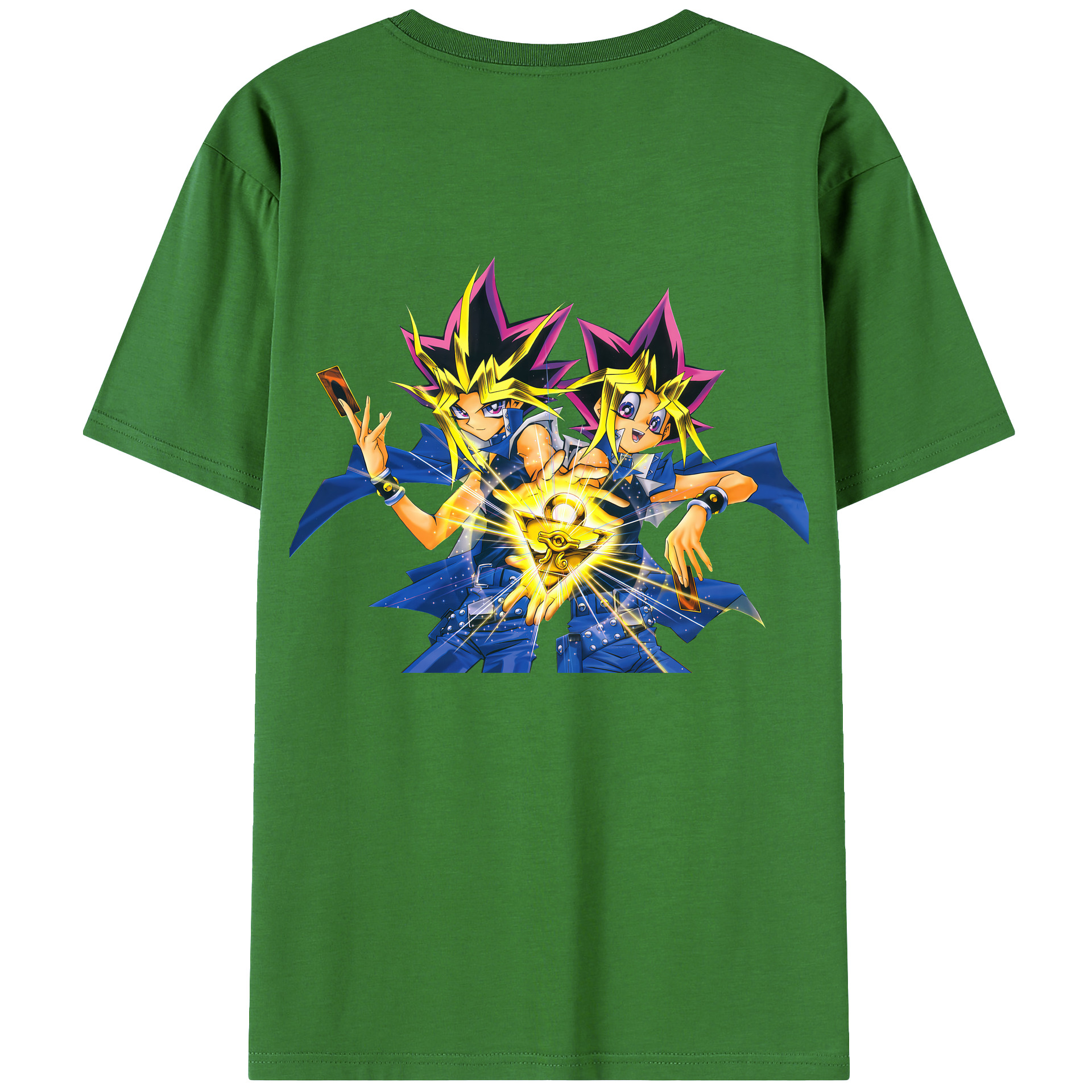 （画像用） 遊☆戯☆王 Yu-Gi-Oh! レディース半袖Tシャツ(バックプリント)
